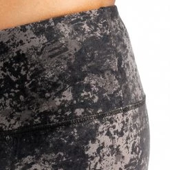 Alo Yoga Airbrush Yoga Leggings Black Texture Print CLOTHING