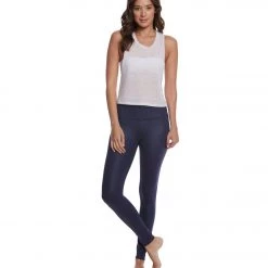 Alo Yoga Airbrush Yoga Leggings Rich Navy Glossy