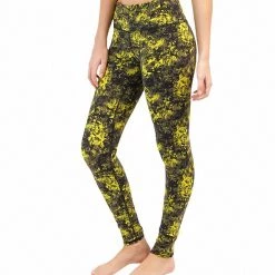 Alo Yoga Airbrush Yoga Leggings Citron Texture Print