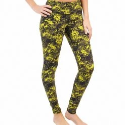 Alo Yoga Airbrush Yoga Leggings Citron Texture Print