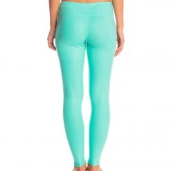CLOTHING Alo Yoga Airbrush Yoga Leggings Island Green Glossy