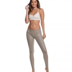 CLOTHING Alo Yoga Airbrush Yoga Leggings Gravel Glossy