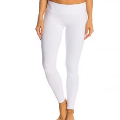 CLOTHING Alo Yoga Airbrush Yoga Leggings White
