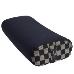 YOGA MATS & PROPS Hugger Mugger Standard Printed Yoga Bolster Checkmate