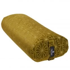 YOGA MATS & PROPS Hugger Mugger Standard Printed Yoga Bolster Retro Olive