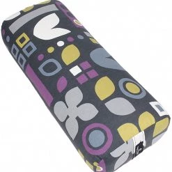 Hugger Mugger Standard Printed Yoga Bolster Graphic Graphite YOGA MATS & PROPS