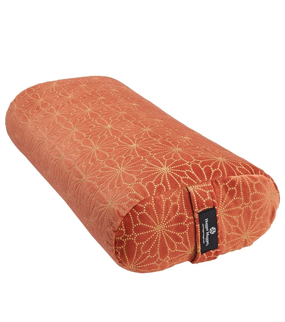 Hugger Mugger Standard Printed Yoga Bolster Vintage Sienna YOGA MATS & PROPS 9 Hugger Mugger Standard Printed Yoga Bolster Vintage Sienna YOGA MATS & PROPS