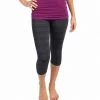 CLOTHING Beyond Yoga Stripe Essential Legging Black/Heather Gray Stripe 2 CLOTHING Beyond Yoga Stripe Essential Legging Black/Heather Gray Stripe