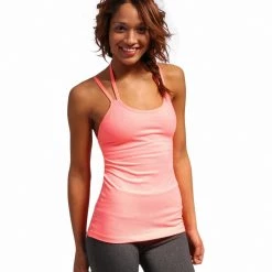 Beyond Yoga Barre Back Cami Coral Fusion CLOTHING 11 Beyond Yoga Barre Back Cami Coral Fusion CLOTHING