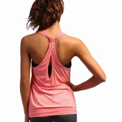 Beyond Yoga Keyhole Tank Coral CLOTHING