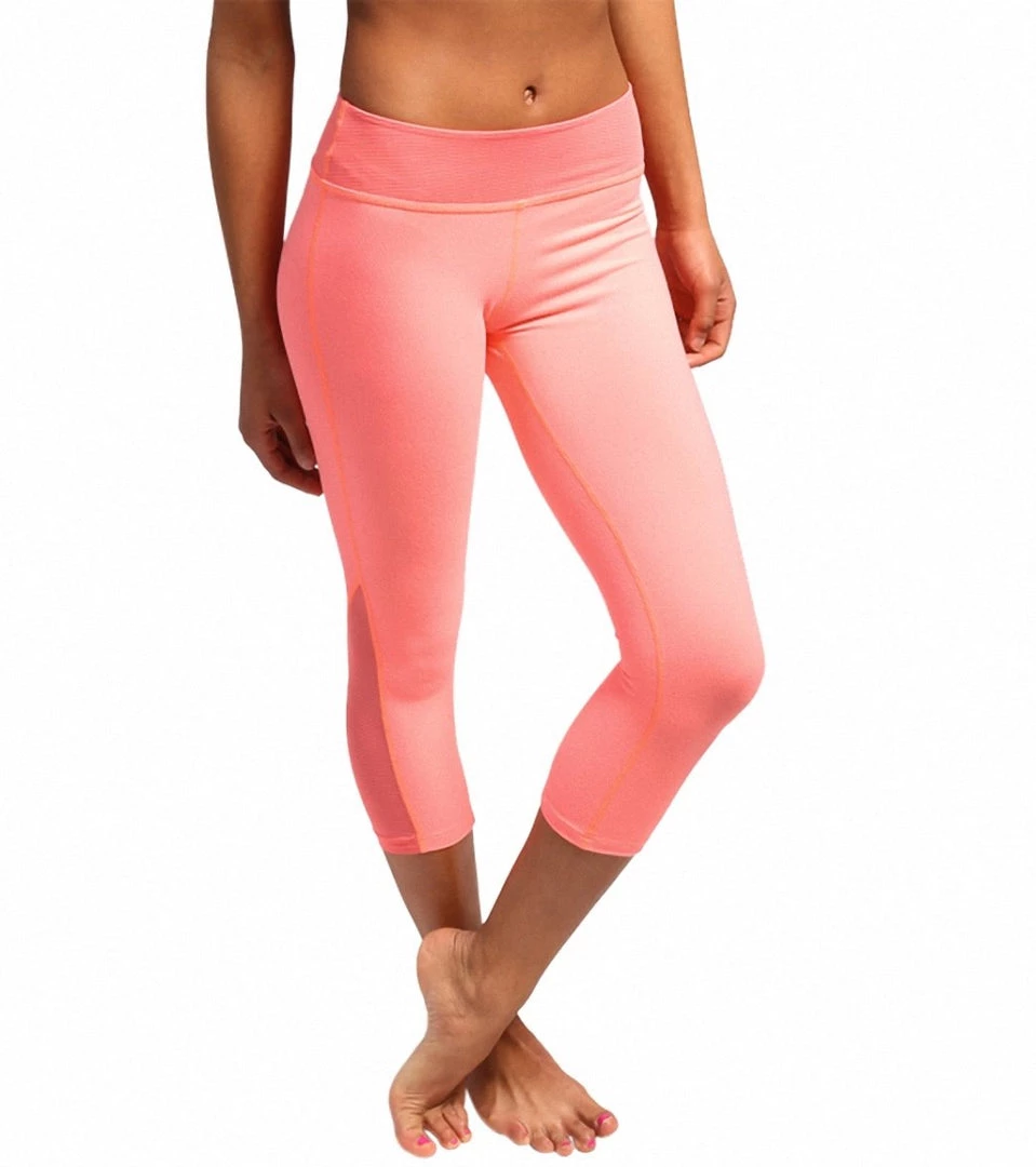 Beyond Yoga Side Triangle Legging Coral CLOTHING 5 Beyond Yoga Side Triangle Legging Coral CLOTHING