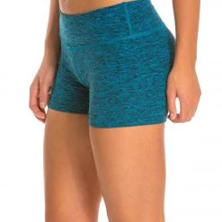 Beyond Yoga Spacedye Essential Short Black-Turqoise Tide 10 Beyond Yoga Spacedye Essential Short Black-Turqoise Tide
