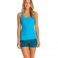 Beyond Yoga Spacedye Essential Short Black-Turqoise Tide 12 Beyond Yoga Spacedye Essential Short Black-Turqoise Tide