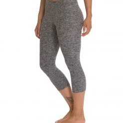 CLOTHING Beyond Yoga Spacedye Yoga Capris Black Spacedye