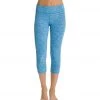 Beyond Yoga Spacedye Yoga Capris Deep Sea Blue CLOTHING