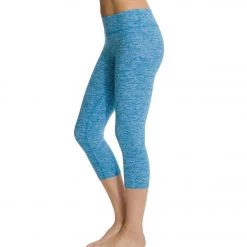 Beyond Yoga Spacedye Yoga Capris Deep Sea Blue CLOTHING