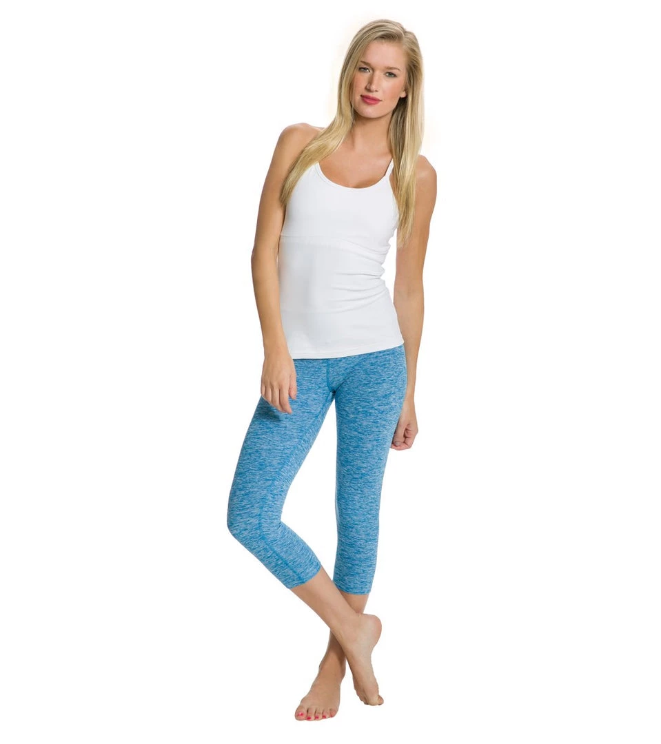 Beyond Yoga Spacedye Yoga Capris Deep Sea Blue CLOTHING 6 Beyond Yoga Spacedye Yoga Capris Deep Sea Blue CLOTHING