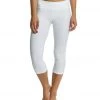 Beyond Yoga Quilted Essential Yoga Capris White 2 Beyond Yoga Quilted Essential Yoga Capris White