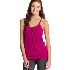 CLOTHING Beyond Yoga Practice Makes Perfect Jersey Cami Sangria