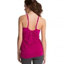 CLOTHING Beyond Yoga Practice Makes Perfect Jersey Cami Sangria