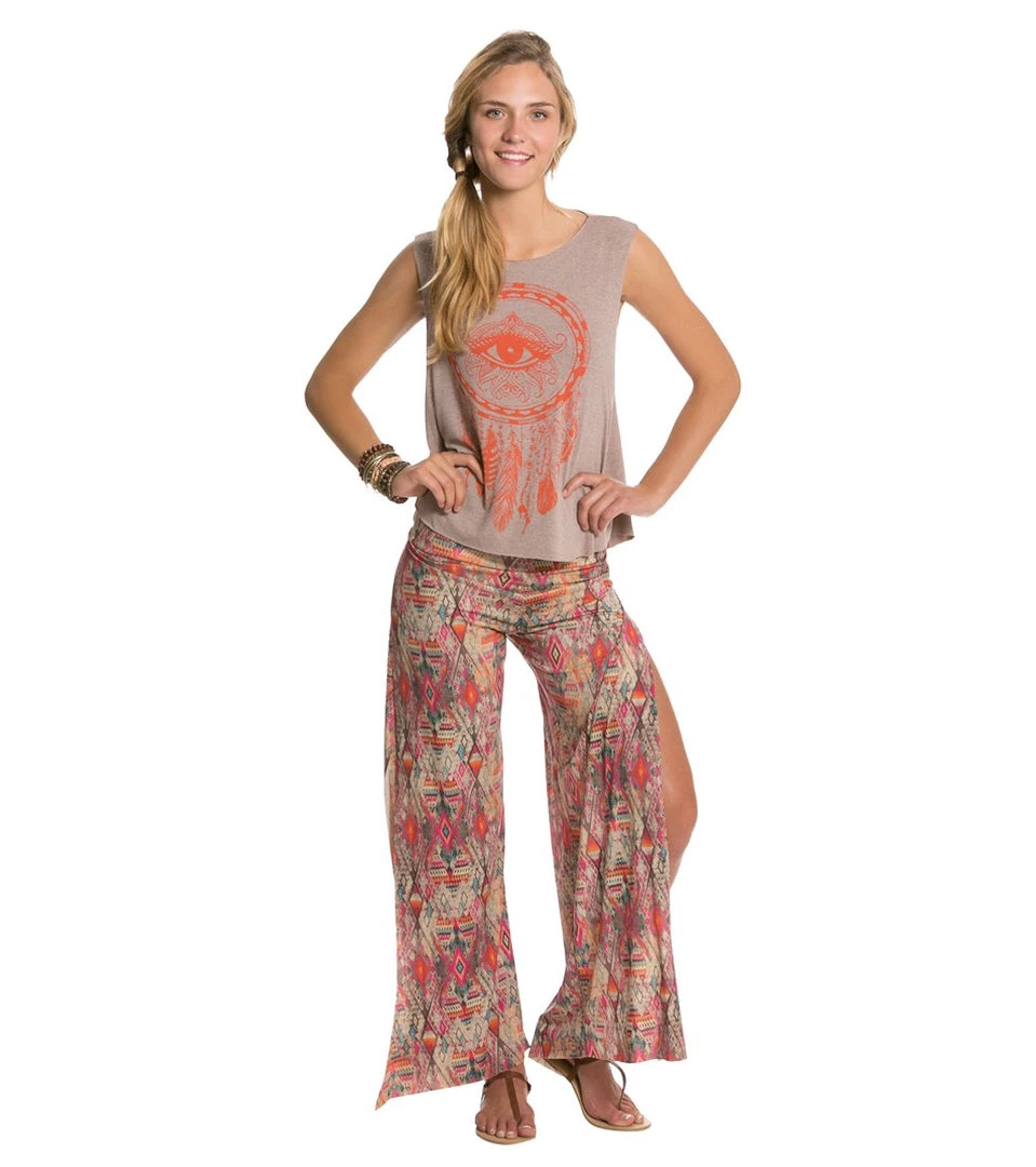 CLOTHING Onzie Pura Vida Yoga Flare Pants Boho 7 CLOTHING Onzie Pura Vida Yoga Flare Pants Boho