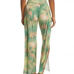 Onzie Pura Vida Yoga Flare Pants Retro Palm CLOTHING 11 Onzie Pura Vida Yoga Flare Pants Retro Palm CLOTHING