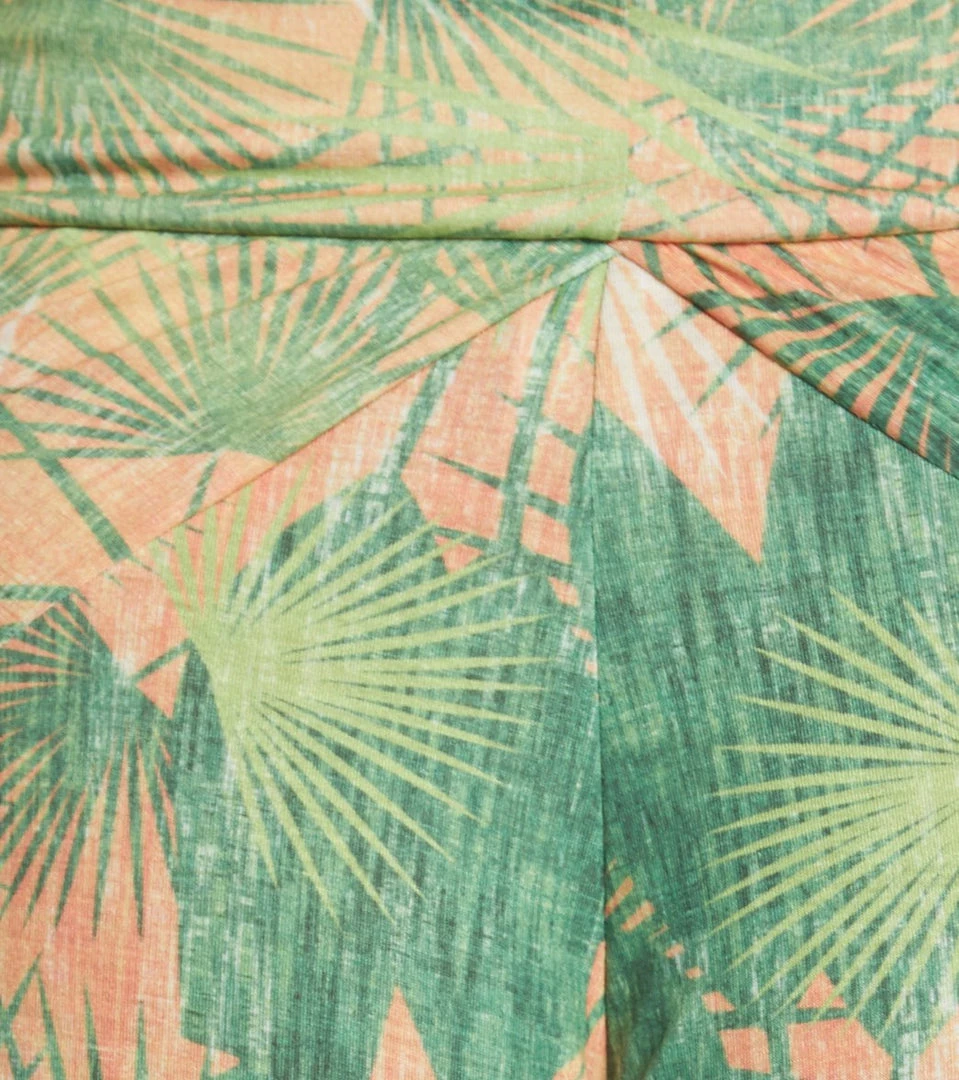 Onzie Pura Vida Yoga Flare Pants Retro Palm CLOTHING 7 Onzie Pura Vida Yoga Flare Pants Retro Palm CLOTHING