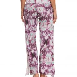 Onzie Pura Vida Yoga Flare Pants Purple Tie Dye CLOTHING