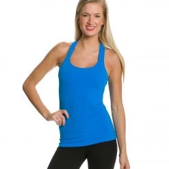 Beyond Yoga Open Back Curved Supplex Tank Deep Sea Blue 9 Beyond Yoga Open Back Curved Supplex Tank Deep Sea Blue