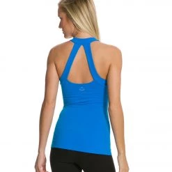 Beyond Yoga Open Back Curved Supplex Tank Deep Sea Blue 11 Beyond Yoga Open Back Curved Supplex Tank Deep Sea Blue