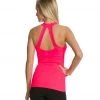 CLOTHING Beyond Yoga Open Back Curved Supplex Tank Neon Berry 1 CLOTHING Beyond Yoga Open Back Curved Supplex Tank Neon Berry