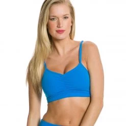Beyond Yoga Multicross Yoga Sports Bra Deep Sea Blue CLOTHING
