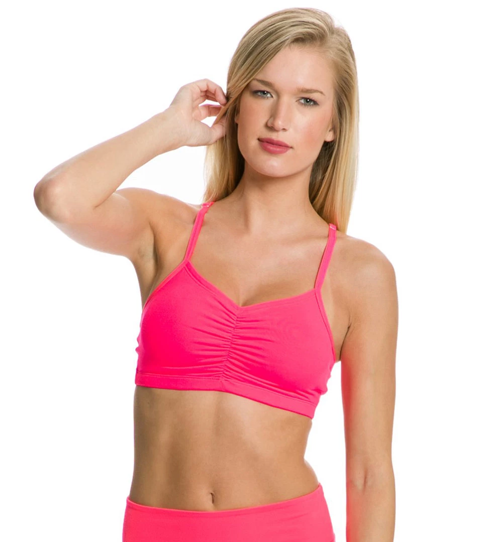 Beyond Yoga Multicross Yoga Sports Bra Neon Berry 4 Beyond Yoga Multicross Yoga Sports Bra Neon Berry