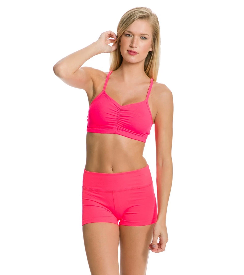 Beyond Yoga Multicross Yoga Sports Bra Neon Berry 6 Beyond Yoga Multicross Yoga Sports Bra Neon Berry