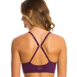 Beyond Yoga Multicross Yoga Sports Bra Imperial Violet