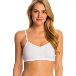 Beyond Yoga Multicross Yoga Sports Bra White