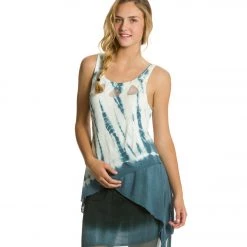 Yak & Yeti Ocean Gypsy Tank Blue CLOTHING
