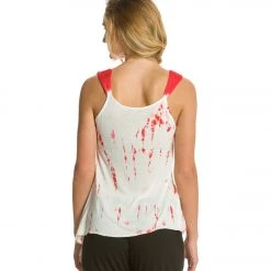 CLOTHING Yak & Yeti Bohemian Ruffle Tank Coral