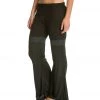 Yak & Yeti Flowy Cotton Cut Out Yoga Pants Black 2 Yak & Yeti Flowy Cotton Cut Out Yoga Pants Black
