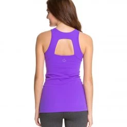 Beyond Yoga Long And Lean Tank Top Electric Violet