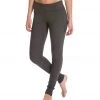 Beyond Yoga Essential Gather Long Yoga Leggings Heather Gray CLOTHING 2 Beyond Yoga Essential Gather Long Yoga Leggings Heather Gray CLOTHING
