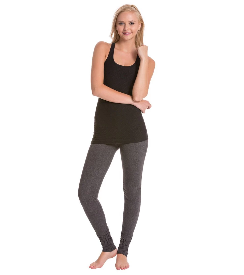 Beyond Yoga Quilted Long Racerback Cami Black 7 Beyond Yoga Quilted Long Racerback Cami Black