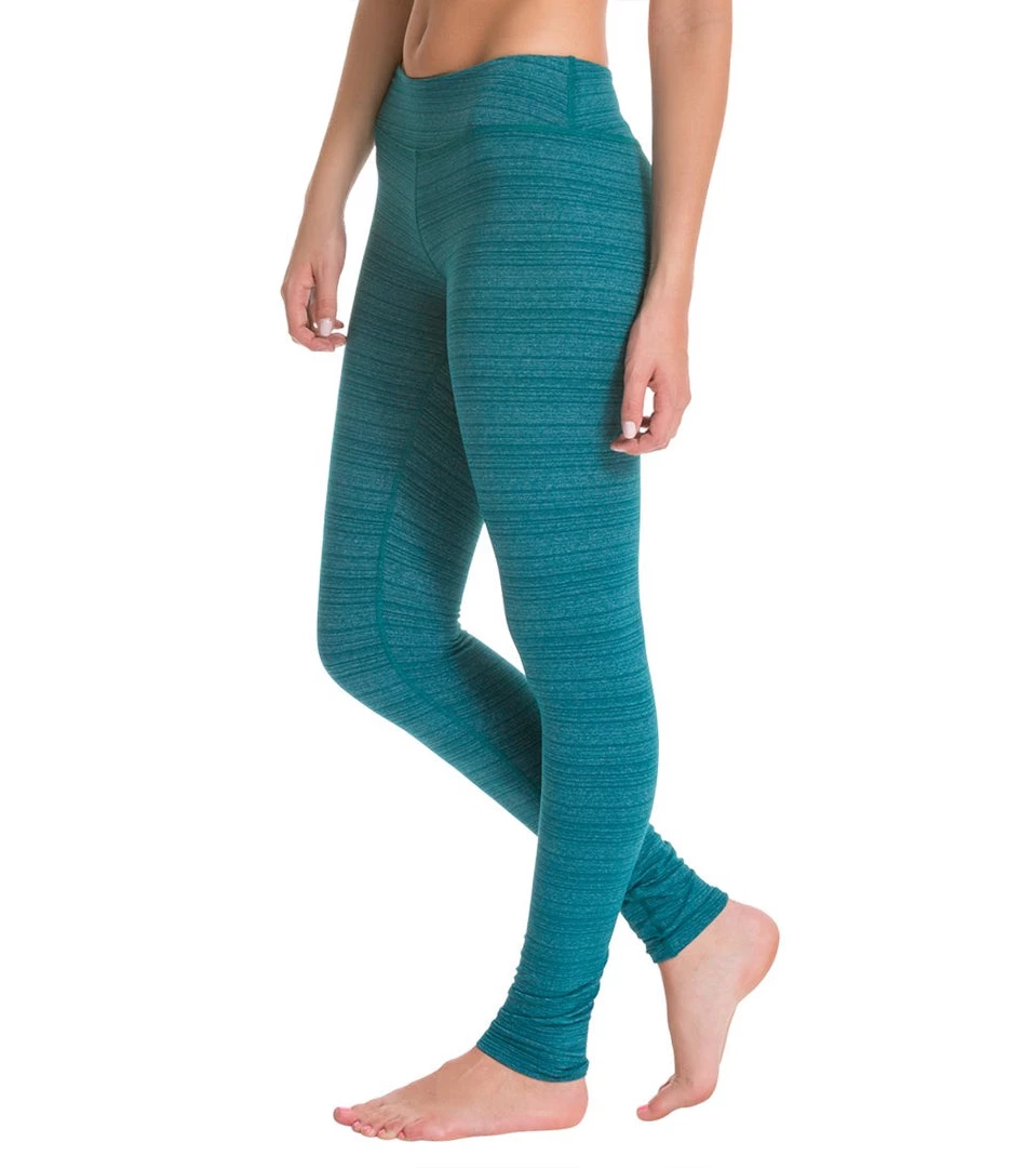 Beyond Yoga Stripe-Hype Long Yoga Leggings Heather Pineneedle Stripe 4 Beyond Yoga Stripe-Hype Long Yoga Leggings Heather Pineneedle Stripe