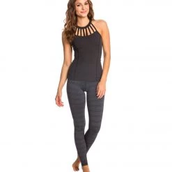 Beyond Yoga Stripe-Hype Long Yoga Leggings Black 12 Beyond Yoga Stripe-Hype Long Yoga Leggings Black