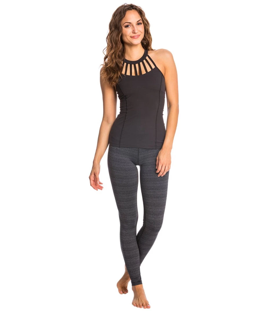 Beyond Yoga Stripe-Hype Long Yoga Leggings Black 6 Beyond Yoga Stripe-Hype Long Yoga Leggings Black