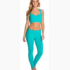 Beyond Yoga Stripe-Hype Long Yoga Leggings Seaglass Stripe CLOTHING 12 Beyond Yoga Stripe-Hype Long Yoga Leggings Seaglass Stripe CLOTHING