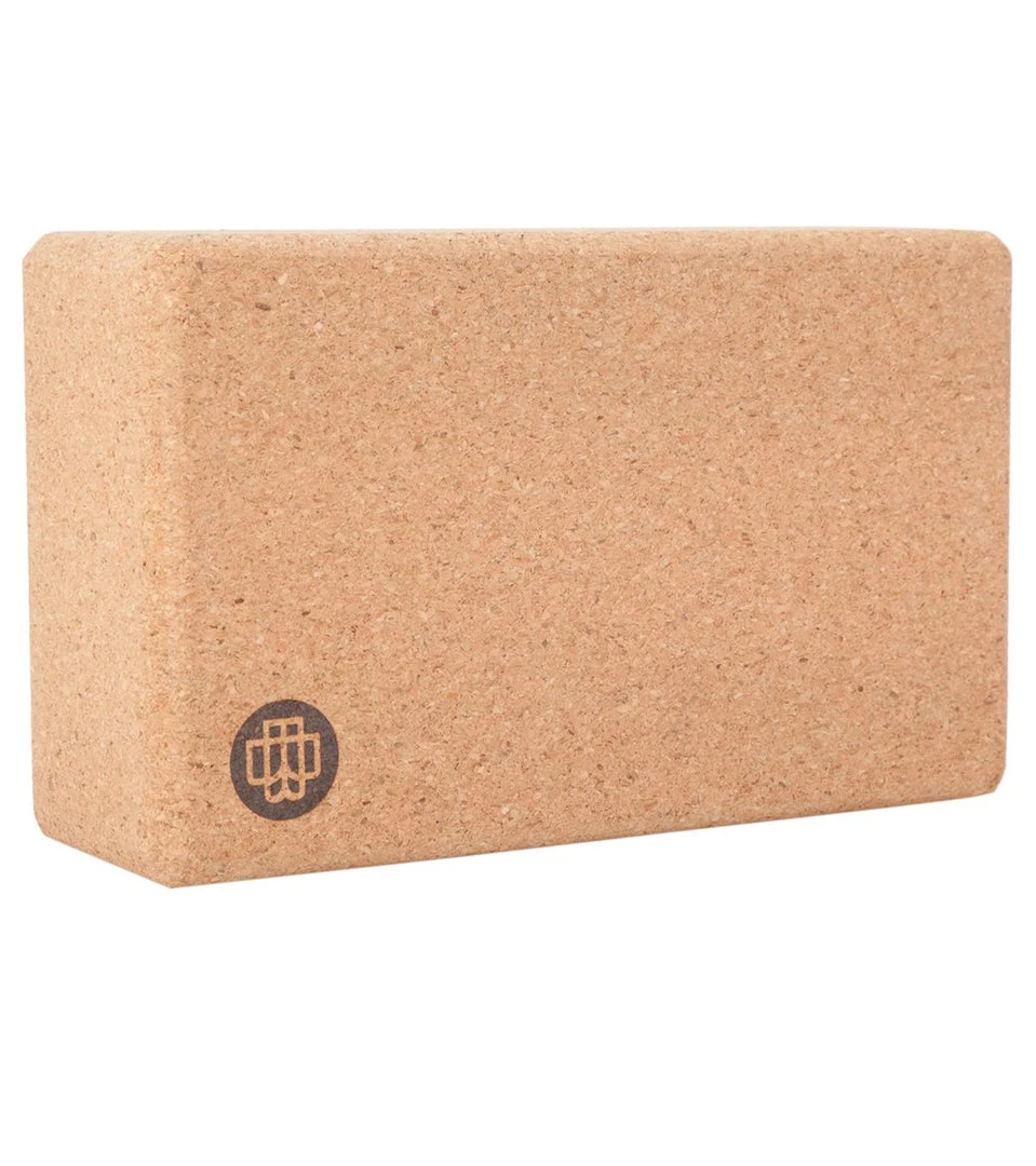 Gaiam Banyan & Bo Natural Cork Yoga Block 3 Gaiam Banyan & Bo Natural Cork Yoga Block