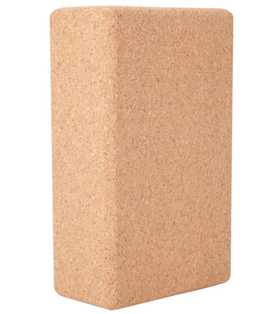 Gaiam Banyan & Bo Natural Cork Yoga Block 4 Gaiam Banyan & Bo Natural Cork Yoga Block
