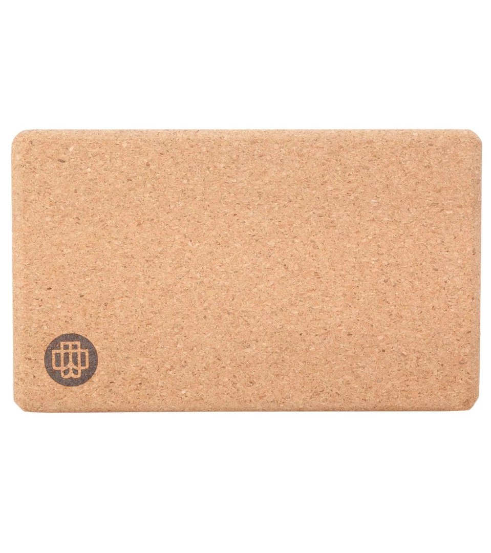 Gaiam Banyan & Bo Natural Cork Yoga Block 5 Gaiam Banyan & Bo Natural Cork Yoga Block