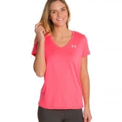 CLOTHING Under Armour Women's Tech V-Neck Shirt